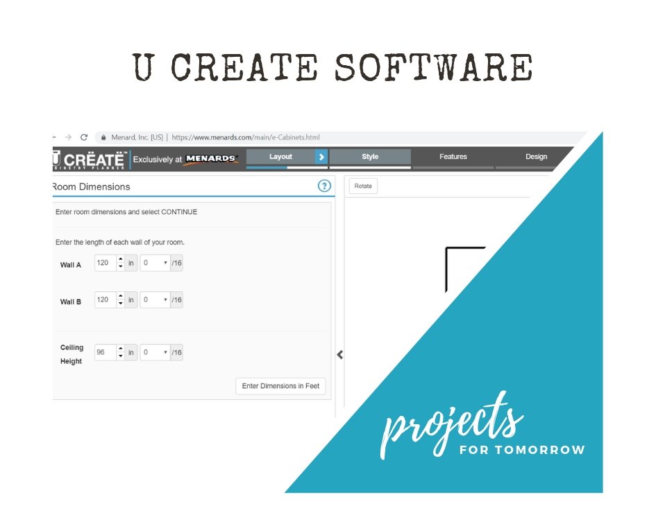 u create software from klearvue cabinetry exclusively from Menards